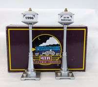Modern Era MTH Rail King O Gauge Street Lamp Sets Mint in box