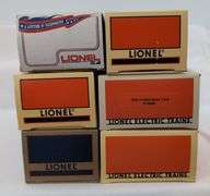 Modern Era Lionel O Gauge 16776, 19908, 19941, 6464-1970, 19951, 2714-200 in Original Boxes
