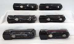 Marx O Gauge key wind Commodore Vanderbilt style locos, lot of six
