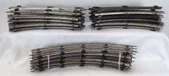 Large lot of Louis Marx Train Track, Transformers, Switches some wide radius