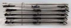 NOS Postwar Lionel O Gauge straight 71 sections, three bundles with factory wire band, two curved, four half straight
