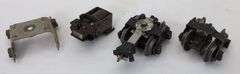 Prewar American Flyer, Lionel, Marx Train Parts & Accessories Lot: Rheostat, Motors, Wheels, and More