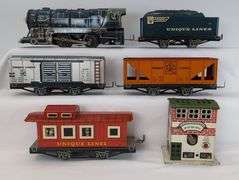 Unique Lines O Gauge Steam Train Set with switch shack controller