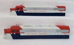 Modern Era Lionel O Gauge Preamble Express 8568 F3a diesel locomotive shells