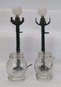 H.W. Diek Baltimore Maryland die-cast street lamps with removable globes