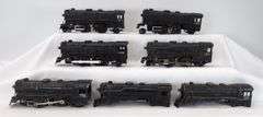Lot of Seven Marx O Gauge 999 2-4-2 steam locomotives