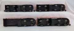 Marx O Gauge Southern Pacific 6000 diesel locomotive A units 4 powered 4 dummy 2 shells