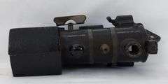 Prewar cast Iron O Gauge key wind steam locomotive with snap in motor