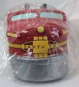 NIB Lionel Santa Fe Train Collectible Cookie Jar 2333 F3 diesel