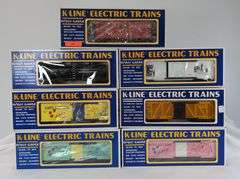 Modern Era K-Line O Gauge K-649103, K-5411, K-5211, K-6123, K-5137, K-5141, 027/KC16 Mint in box