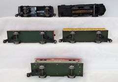 Two Louis Marx & Co. Stream Line Steam Type Electrical Train Sets 4822 and 5610 in box
