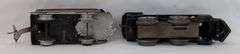 Prewar cast iron key wind loco with IVES R.R. Lines lithographed tinplate tender