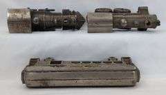 Cast Iron Pennsylvania Limited combine car, No. 400 2-4-0 , unnumbered 2-4-0 floor toys