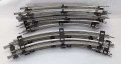 Marx O Gauge Toy Train Transformer 1669 100 watts, wide radius curved track and accessories