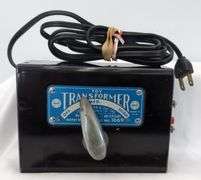 Marx O Gauge Toy Train Transformer 1669 100 watts, wide radius curved track and accessories