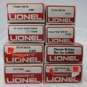 Modern Era Lionel O Gauge 9051, 9153, 9154, 9166, 9600, 9820, 9823, 9824 Mint in box