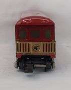 Prewar American Flyer O Gauge 495, 496, 497 Red Pullman passenger cars with boxes