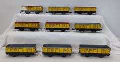 Lot of 33 Marx O Gauge Baltimore & Ohio 241708 gondolas with variations