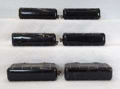 Lot of 12 Marx O Gauge lithographed tinplate streamline New York Central Train steam locomotive tenders