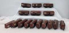 Lot of 16 Marx O Gauge 59 Union Pacific Stock Cars