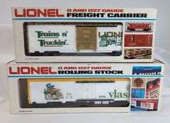 Modern Era Lionel O Gauge 6926, 7803, 9217, 9629, 9833, 16380, 17908, 26725 Mint in box