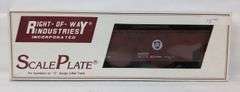Crown Model Products and Right-of-Way Industries O Gauge Model Train Cars