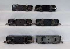 Lot of 12 Marx O Gauge lithographed tinplate streamline New York Central Train steam locomotive tenders