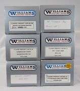 Modern Era Williams O Gauge freight rolling stock in box 6pcs