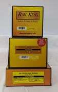 Modern Era Rail King by MTH Electric Trains O Gauge 30-9107, 30-9103, RK-1034 Mint in box