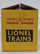 Postwar Lionel Trains Type KW Trainmaster 190 watts Transformer with Box