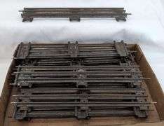 Prewar Lionel standard O Gauge curved (54) straight (59) track RH O22 (1) LH O22 (2) MC switches
