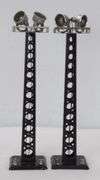 Marx O Gauge Tinplate Train Signals, Lamp Posts, Crossing Gates, Switch Tower, more