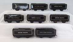 Lot of 15 Marx O Gauge 551 New York Central and 551 Union Pacific steam locomotive tender