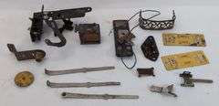 Prewar American Flyer, Lionel, Marx Train Parts & Accessories Lot: Rheostat, Motors, Wheels, and More