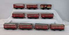 Lot of Marx O Gauge Pennsylvania Merchandise Service NYC System Pacemaker Freight Service
