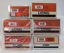 Modern Era Lionel O Gauge 19945, 36769, 39264, 19781, 39249, 16291 Mint in box