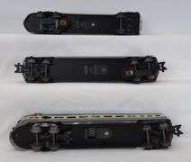 Marx O Gauge Passenger Cars 3197 Santa Fe observation New York Central 234 coach Meteor observation