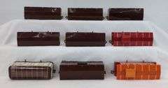 Wyandotte Hafner O Gauge Overland Flyer, Chicago & North Western, Pennsylvania lithographed tinplate freight