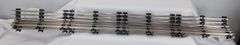 Modern Era Lionel wide radius O Gauge curved track sections O72, O54 and 5166 switch