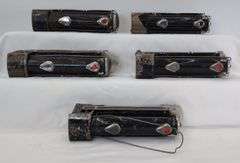 Marx O Gauge Canadian Pacific style 0-4-0 electric steam locomotives