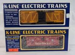 Modern Era K-Line O Gauge K-649103, K-5411, K-5211, K-6123, K-5137, K-5141, 027/KC16 Mint in box