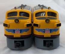 Modern Era Williams Reproduction O Gauge Union Pacific 1410 B unit 1415 diesel locomotives