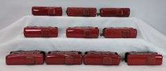 Lot of 19 Marx O Gauge 556 New York Central Lines Train Caboose w/variations