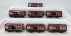 Lot of 16 Marx O Gauge 59 Union Pacific Stock Cars