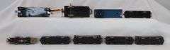Alps, Marx, Modern Toys, SSN, lithographed Japanese tinplate toy trains