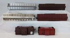 Postwar AMT/KMT O Gauge box and stock cars plus others some in box Newbraugh Brothers Toys
