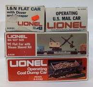 Modern Era O Gauge 9301, 9121, 9158, 9398, 16676, 19825 Mint in box