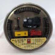 Lionel Trains Popcorn Tin with Battery Operated Train Set  unrun