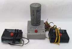 Postwar American Flyer S Gauge Track, Track Keepers, Air Chime, Uncoupler, 15B 110 watts transformer
