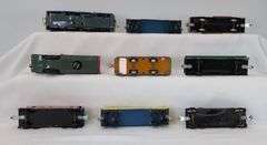 Alps, Marx, Modern Toys, SSN, lithographed Japanese tinplate toy trains
